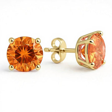 "Soothing Whispers" Portuguese Cut Pierced Earrings 5mm