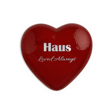 "Companion Memory" Heart Appr. 2¾″ x 2¾″ x ¾″- 1″ Thick