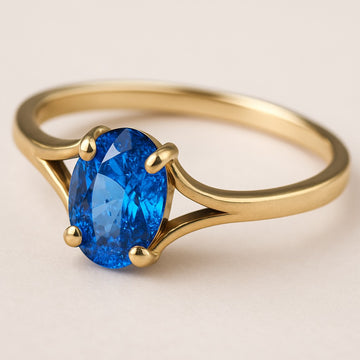 "Eternity" Oval Ring 6x4mm