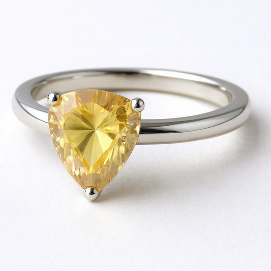 "Infinity" Trilliant Cut Ring Small 7mm