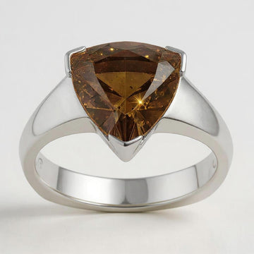 "Infinity" Trilliant Cut Ring Large 10mm