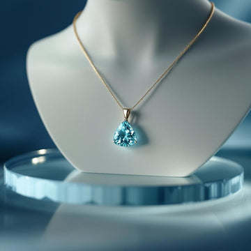 "Infinity" Trilliant Cut Large Pendant 15mm