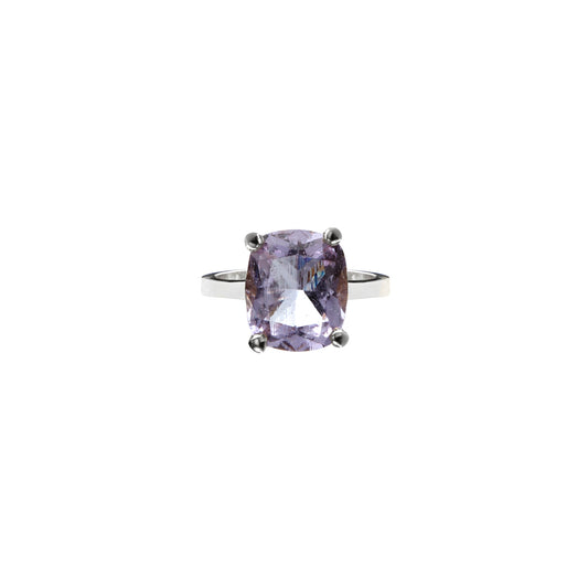 "Never Forgotten" Cushion Cut Ring (For Women) Large 12x10mm