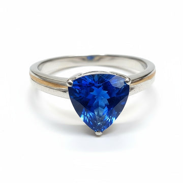 "Infinity" Trilliant Cut Ring Small 7mm