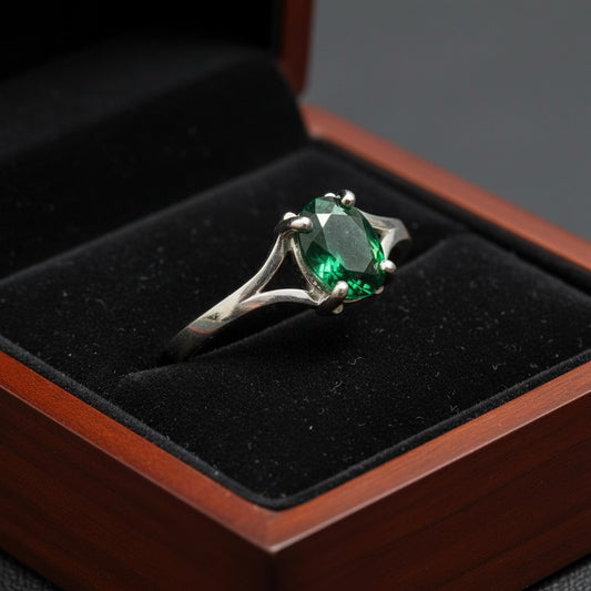 "Eternity" Oval Ring 6x4mm