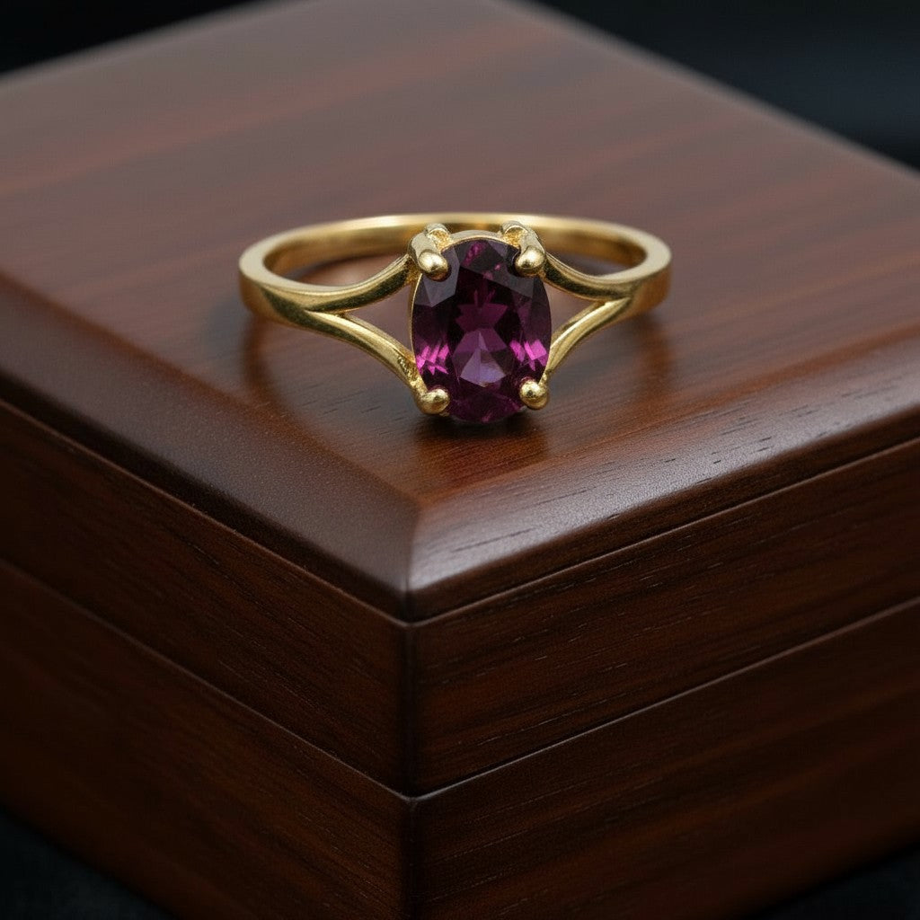 "Eternity" Oval Ring 6x4mm