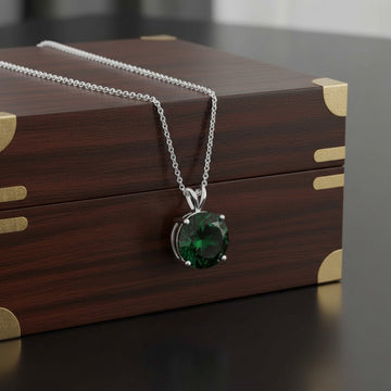 "Circle of Life" Round Portuguese Cut Pendant 15mm