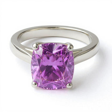 "Never Forgotten" Cushion Cut Ring Large 12x10mm