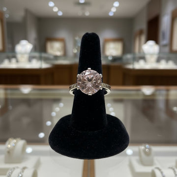 "Circle of Life" Round Portuguese Cut Ring 10mm