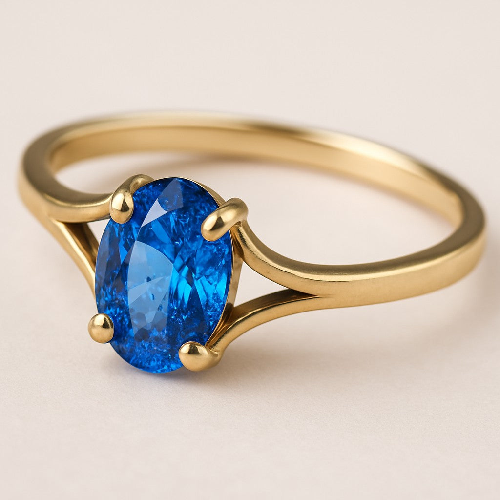 "Eternity" Oval Ring 6x4mm