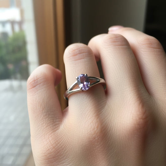 "Eternity" Oval Ring 6x4mm