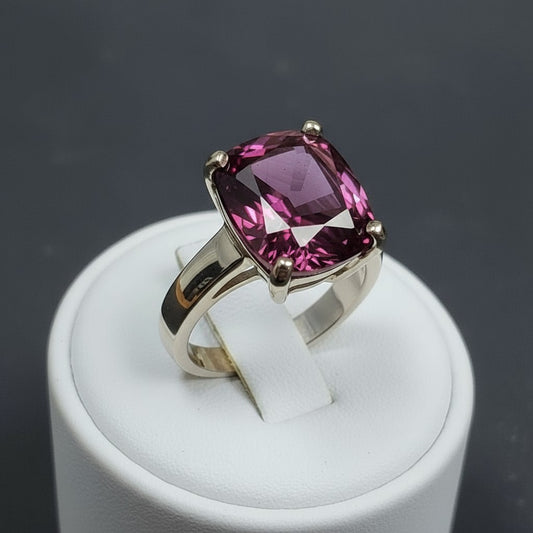 "Never Forgotten" Cushion Cut Ring Large 12x10mm