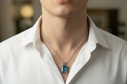 Never Forgotten Pendant<br>Cushion Cut • 16x12mm