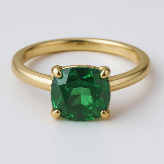 "Never Forgotten" Cushion Cut Ring Small 6x6mm