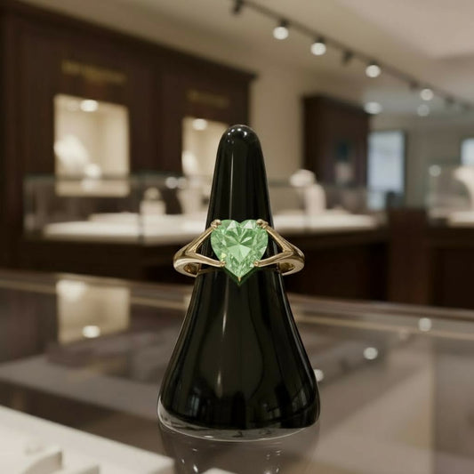 "Cherished Memories" Heart Cut Ring Small 6mm