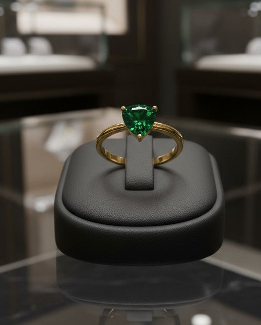 "Infinity" Trilliant Cut Ring Small 7mm