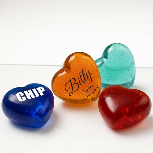 "Companion Touchstone" Heart Appr. 1 ½" X 1 ½" X ¾" Thick