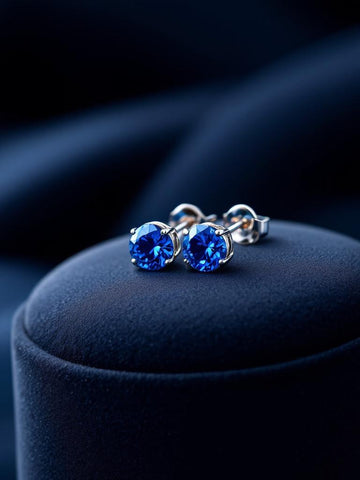 "Soothing Whispers" Portuguese Cut Pierced Earrings 5mm