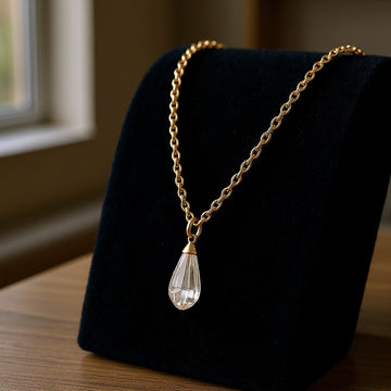 "Tender Teardrop" Briolette Pendant 10.4x24mm