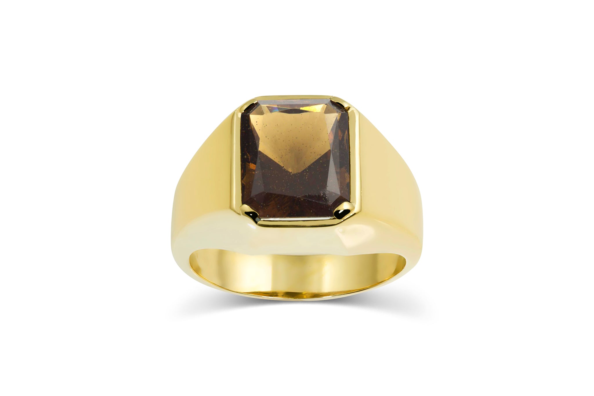 "Radiant Life" Radiant Cut Ring (For Men) 12X10MM