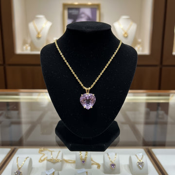 "Cherished Memories" Heart Cut Pendant 15mm