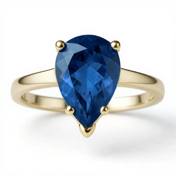 "Peaceful Memories" Pear Cut Ring 11x8mm